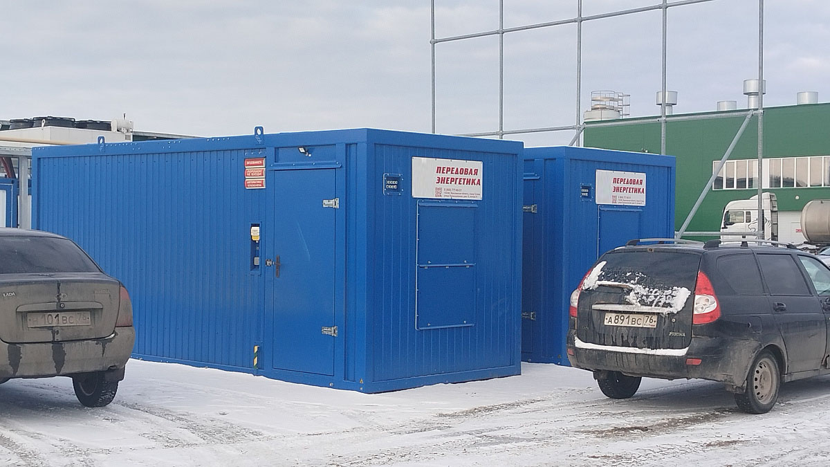 Газопоршневая электростанция контейнерного исполнения ГПУ 200 кВт на базе ЯМЗ Газопоршневая электростанция контейнерного исполнения ГПУ 200 кВт на базе ЯМЗ