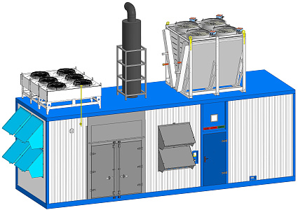 Энергокомплекс ЭП-1500 INDUSTRIAL ENGINES (Baudouin) 12М55NG Энергокомплекс ЭП-1500 INDUSTRIAL ENGINES (Baudouin) 12М55NG